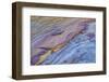 USA, Nevada, Overton, Valley of Fire State Park. Multi-colored rock formation.-Jaynes Gallery-Framed Photographic Print