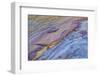 USA, Nevada, Overton, Valley of Fire State Park. Multi-colored rock formation.-Jaynes Gallery-Framed Photographic Print