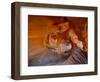 USA, Nevada, Overton, Valley of Fire State Park. Multi-colored rock formation.-Jaynes Gallery-Framed Photographic Print