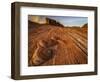 USA, Nevada, Overton, Valley of Fire State Park. Multi-colored rock formation.-Jaynes Gallery-Framed Photographic Print