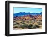 USA, Nevada, Valley of Fire State Park. Fire Canyon Road-Bernard Friel-Framed Photographic Print