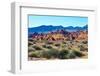 USA, Nevada, Valley of Fire State Park. Fire Canyon Road-Bernard Friel-Framed Photographic Print