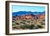 USA, Nevada, Valley of Fire State Park. Fire Canyon Road-Bernard Friel-Framed Photographic Print