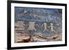 USA, Nevada. Valley of Fire State Park, Human petroglyphs-Kevin Oke-Framed Photographic Print