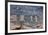 USA, Nevada. Valley of Fire State Park, Human petroglyphs-Kevin Oke-Framed Premium Photographic Print
