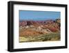 USA, Nevada. Valley of Fire State Park, Mouse's Tank Road looking north-Bernard Friel-Framed Photographic Print