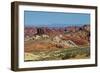 USA, Nevada. Valley of Fire State Park, Mouse's Tank Road looking north-Bernard Friel-Framed Photographic Print