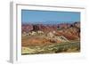 USA, Nevada. Valley of Fire State Park, Mouse's Tank Road looking north-Bernard Friel-Framed Photographic Print