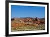 USA, Nevada, Valley of Fire State Park. Mouse Tank Road looking north-Bernard Friel-Framed Photographic Print