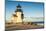 USA, New England, Massachusetts, Nantucket Island, Nantucket Town, Brant Point Lighthouse with a...-Panoramic Images-Mounted Photographic Print