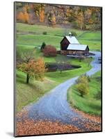 USA, New England, Vermont, Woodstock, Sleepy Hollow Farm in Autumn/Fall-Michele Falzone-Mounted Photographic Print