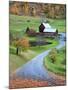 USA, New England, Vermont, Woodstock, Sleepy Hollow Farm in Autumn/Fall-Michele Falzone-Mounted Photographic Print