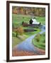 USA, New England, Vermont, Woodstock, Sleepy Hollow Farm in Autumn/Fall-Michele Falzone-Framed Photographic Print