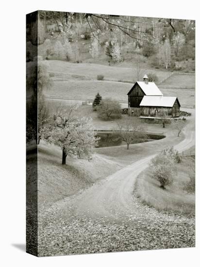 USA, New England, Vermont, Woodstock, Sleepy Hollow Farm-Michele Falzone-Stretched Canvas