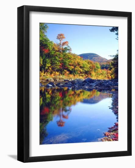 USA, New Hampshire, a Waterfall in the White Mountains-Jaynes Gallery-Framed Photographic Print