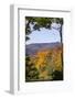 USA, New Hampshire, fall foliage Lancaster on Gore Road-Alison Jones-Framed Photographic Print