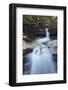 USA, New Hampshire, White Mountains. Flowing mountain stream.-Jaynes Gallery-Framed Photographic Print