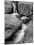 USA, New Hampshire, White Mountains, Lucy Brook flows past granite rock-Ann Collins-Mounted Photographic Print