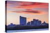 USA, New Jersey, Atlantic City, City Slkyine from the West-Walter Bibikow-Stretched Canvas
