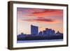 USA, New Jersey, Atlantic City, City Slkyine from the West-Walter Bibikow-Framed Photographic Print