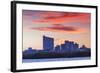 USA, New Jersey, Atlantic City, City Slkyine from the West-Walter Bibikow-Framed Photographic Print