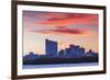 USA, New Jersey, Atlantic City, City Slkyine from the West-Walter Bibikow-Framed Photographic Print