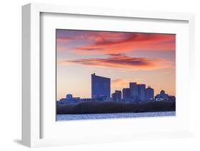 USA, New Jersey, Atlantic City, City Slkyine from the West-Walter Bibikow-Framed Photographic Print