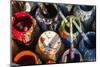 USA, New Jersey, Califon, Artists Paint Pots and Brushes-Alison Jones-Mounted Photographic Print