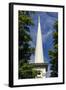 USA, New Jersey, Califon, Lower Valley Presbyterian Church Steeple-Alison Jones-Framed Photographic Print