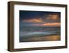 USA, New Jersey, Cape May National Seashore. Overcast sunrise on shore.-Jaynes Gallery-Framed Photographic Print