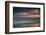 USA, New Jersey, Cape May National Seashore. Overcast sunrise on shore.-Jaynes Gallery-Framed Photographic Print