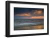 USA, New Jersey, Cape May National Seashore. Overcast sunrise on shore.-Jaynes Gallery-Framed Photographic Print