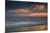 USA, New Jersey, Cape May National Seashore. Overcast sunrise on shore.-Jaynes Gallery-Mounted Photographic Print