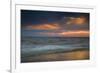 USA, New Jersey, Cape May National Seashore. Overcast sunrise on shore.-Jaynes Gallery-Framed Premium Photographic Print