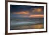 USA, New Jersey, Cape May National Seashore. Overcast sunrise on shore.-Jaynes Gallery-Framed Premium Photographic Print