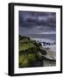 USA, New Jersey, Cape May National Seashore. Storm waves crash on rocks.-Jaynes Gallery-Framed Photographic Print