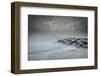 USA, New Jersey, Cape May National Seashore. Stormy beach.-Jaynes Gallery-Framed Photographic Print