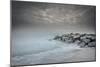 USA, New Jersey, Cape May National Seashore. Stormy beach.-Jaynes Gallery-Mounted Photographic Print