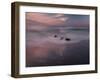 USA, New Jersey, Cape May National Seashore. Sunrise on rocky shore and ocean.-Jaynes Gallery-Framed Photographic Print