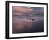 USA, New Jersey, Cape May National Seashore. Sunrise on rocky shore and ocean.-Jaynes Gallery-Framed Photographic Print