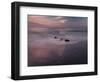 USA, New Jersey, Cape May National Seashore. Sunrise on rocky shore and ocean.-Jaynes Gallery-Framed Photographic Print