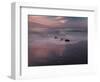 USA, New Jersey, Cape May National Seashore. Sunrise on rocky shore and ocean.-Jaynes Gallery-Framed Photographic Print