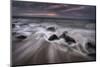 USA, New Jersey, Cape May National Seashore. Sunrise on rocky shore and ocean.-Jaynes Gallery-Mounted Photographic Print