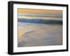 USA, New Jersey, Cape May National Seashore. Wave on beach at sunrise.-Jaynes Gallery-Framed Photographic Print