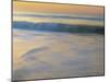 USA, New Jersey, Cape May National Seashore. Wave on beach at sunrise.-Jaynes Gallery-Mounted Photographic Print