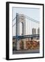 USA, New Jersey, Hudson River Basin, View of George Washington Bridge-Alison Jones-Framed Photographic Print
