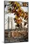 USA, New Jersey, Hudson River Basin, View of George Washington Bridge-Alison Jones-Mounted Photographic Print