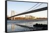 USA, New Jersey, Hudson River Basin-Alison Jones-Framed Stretched Canvas