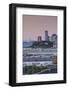 USA, New Jersey, Jersey City, elevated city view-Walter Bibikow-Framed Photographic Print