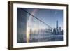 USA, New Jersey, Jersey City, Liberty State Park, 9-11 Memorial-Walter Bibikow-Framed Photographic Print